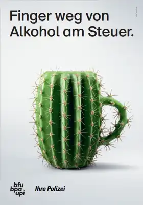 Plakat "Alkohol am Steuer - Bier"_1
